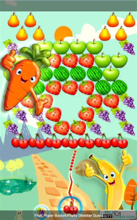 Fruit Poper Basketfruity Shooter Quest Source Code Sellanycode