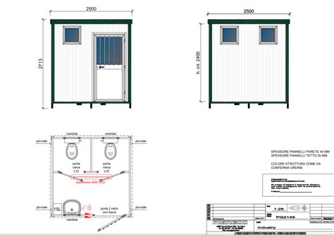 Monoblocco Uso BAGNO Pigreco Monoblocchi Prefabbricati