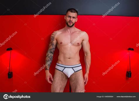Mans Naked Body Muscular Shoulders Naked Man Muscular Sexy Body Foto