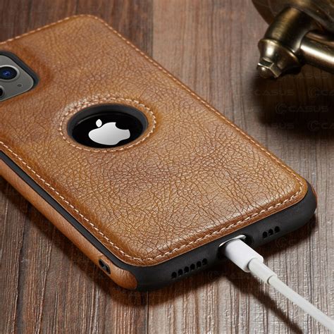 For Iphone 13 Pro Max Case Luxury Business Leather Stitching Etsy UK