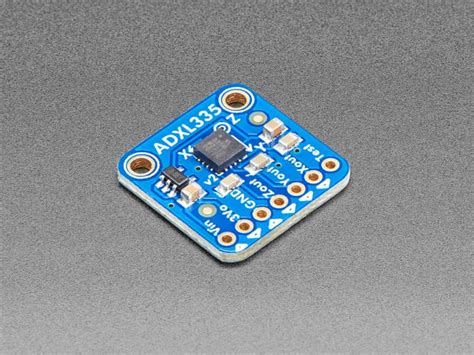 Adxl V Ready Triple Axis Accelerometer G Analog Out Id