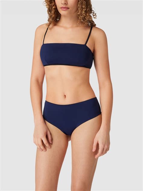 Mymarini Bikini Oberteil Mit Label Detail Marine Online Kaufen