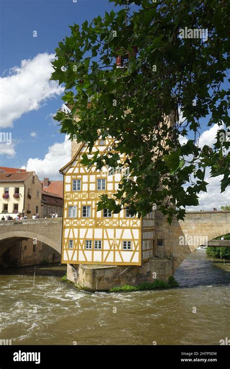 World Famous Altes Rathaus Old Town Hall Bridge Unesco World