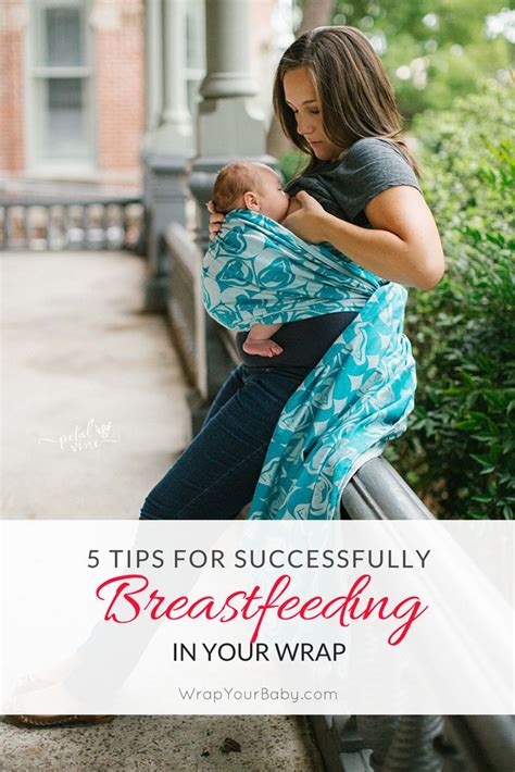 5 Tips For Babywearing Breastfeeding Wrap Your Baby Baby Wearing