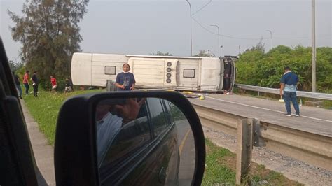 Kronologi Bus Handoyo Terguling Di Tol Cipali Tewaskan 12 Orang