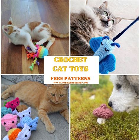 30 Purr Fect Crochet Cat Toy Patterns Fosbas Designs