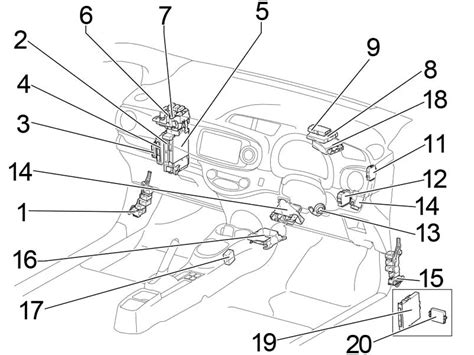 Toyota Yaris Bezpieczniki Opis I Schemat Bezpiecznik W Rozpiska