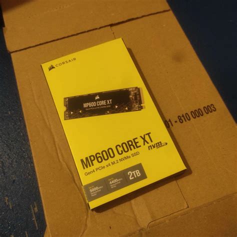 Corsair Force Mp600 Core Xt 2 To Disque Ssd Ldlc