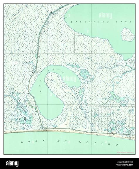 Holly Beach, Louisiana, map 1934, 1:24000, United States of America by ...