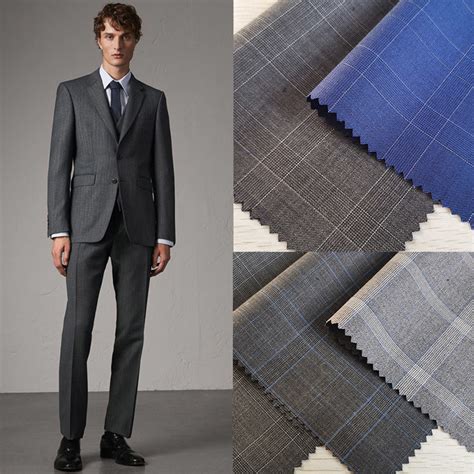 high quality wool polyester blending suiting fabric  men suit wool