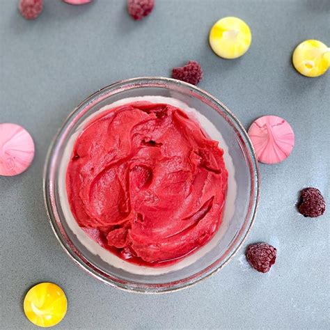 Sorbet Framboise Et Premiers Pas Avec La Sorbeti Re Mimi P Tisserie