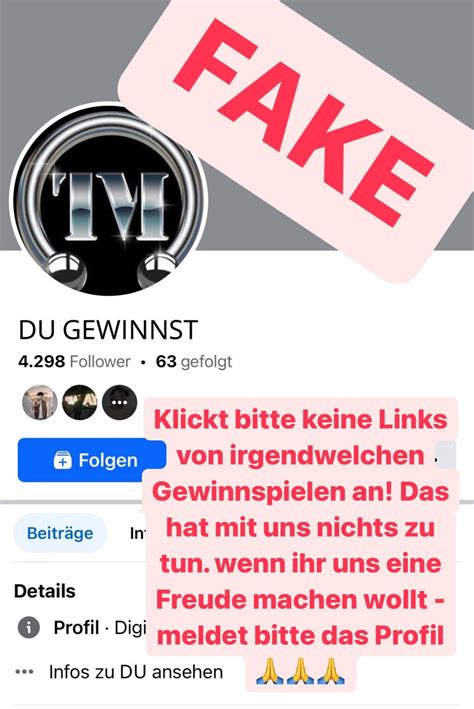 Warnung Erneutes Fake Tattoo Gewinnspiel auf Facebook Tempel München