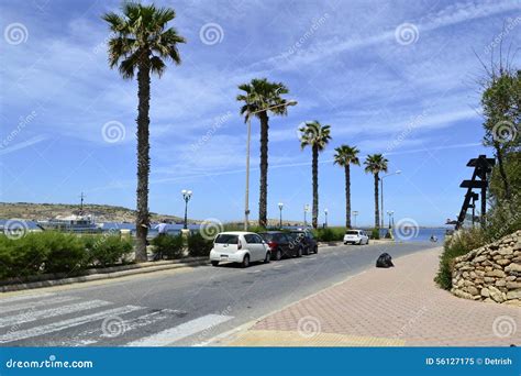 Streets of Malta editorial image. Image of cathedral - 56127175