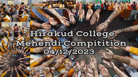 Hirakud College Mehendi Compitition Hindi Song Status Video Miss