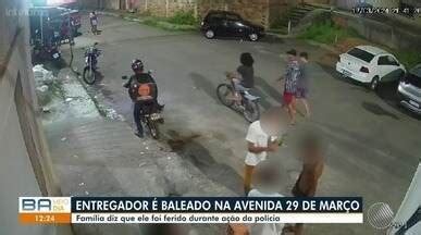 Bahia Meio Dia Salvador Motoboy Baleado Durante A O Da Pol Cia