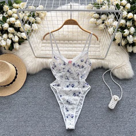 Lace Lingerie Bodysuit Lazada PH