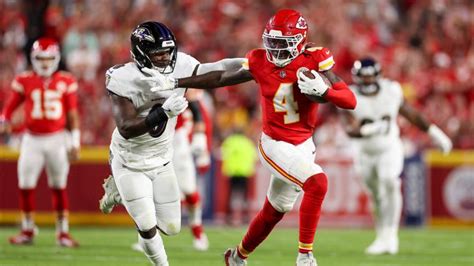 Rashee Rice Stats Today Chiefs Wr1 Burns Ravens Defense In Nfl Season