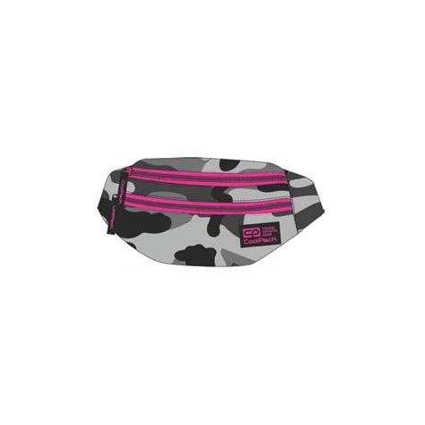 Saszetka Na Pas Nerka Coolpack Madison Camo Pink Neon Dla M Odzie Y