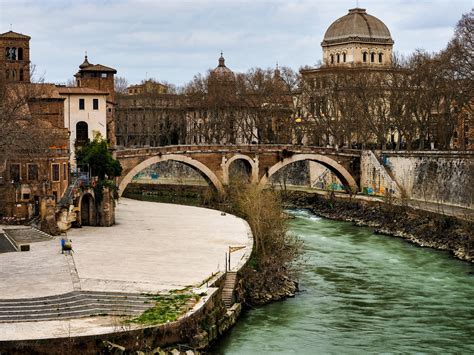 Ponte Fabricio In HiRez And Tiber River 20190310 1X100100 Flickr