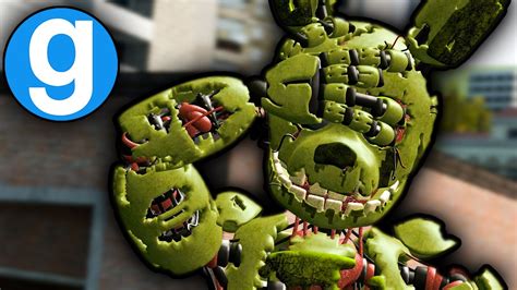 Gmod Hide And Seek Springtrap Is Back Fnaf 3 Pill Pack Redux Five