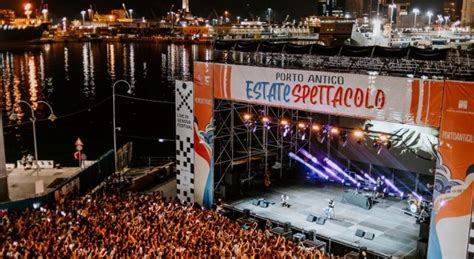 Porto Antico Estate Spettacolo Il Programma Con Grandi Concerti