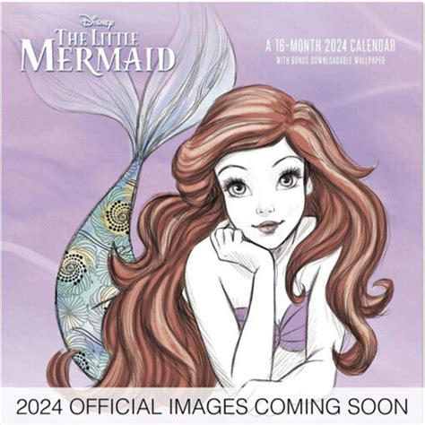 Mermaid 2024 Calendars For Sale Today Lynna Rosalia