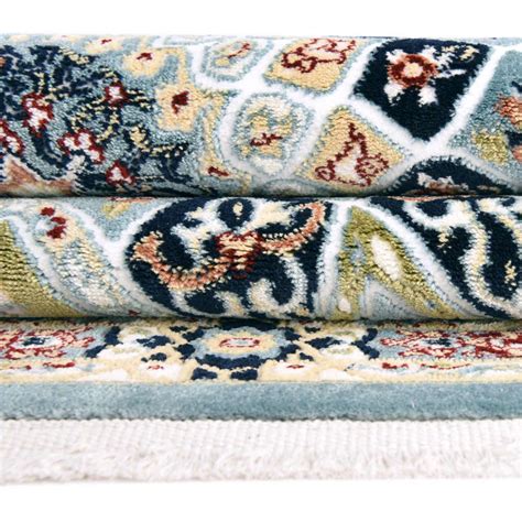 Blue 2 6 X 8 Nain Design Runner Rug Esalerugs