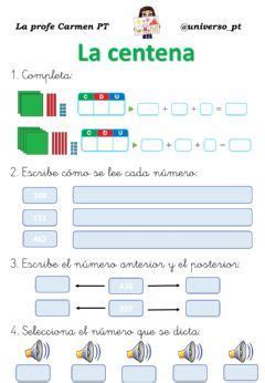 La centena Idioma español o castellano Curso nivel 2º Asignatura