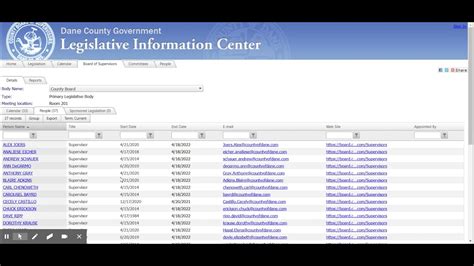 How To Use Dane Countys Legislative Information Center Board Of