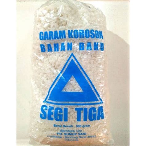 Jual GARAM KASAR GARAM KROSOK 900GR Shopee Indonesia