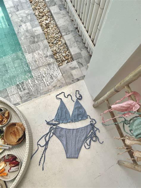Cotton Bikini Set LINE SHOPPING