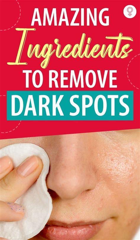 6 Home Remedies To Remove Dark Spots On Face Artofit