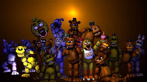 Fnaf 1 Variants By Betadipsygipsy On Deviantart