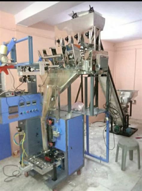 10 500 Grms 4 Head Linear Weigher Packing Machine 220 Single Phase 35 Kw Accuracy 05 Grms