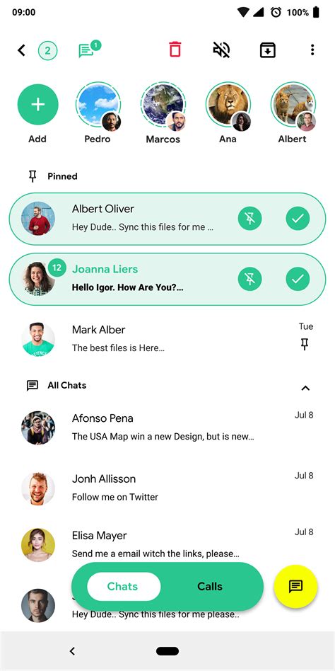 Whatsapp Redesign Concept On Behance