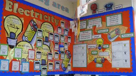 Great Classroom Display About Electricity Science Display Science