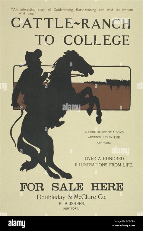 Cattle Ranch To College Posters American Book Posters Date Issued