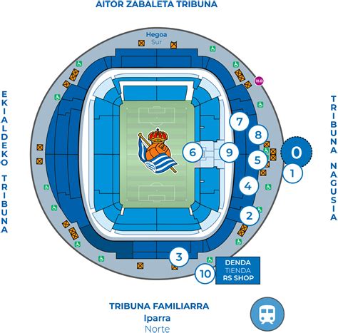 Tour Interactivo Reale Arena Estadio De La Real Sociedad Bstadium