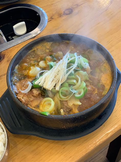 계산택지 뼈해장국 맛집 금바위감자탕 계양점 24시간 운영하는 단골집 네이버 블로그