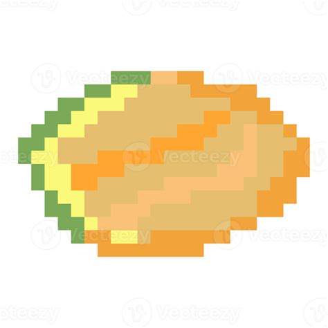 Mango Pixel Art 28044444 Png