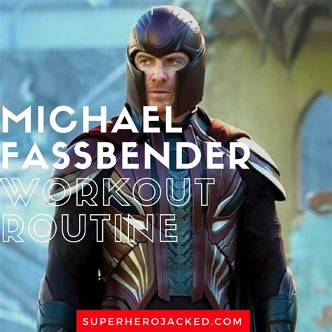 Michael Fassbender Workout Routine And Diet Plan Train Like Magneto Workout Routine