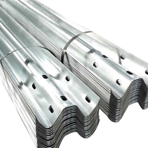 W Beam Guardrail Road Corrugated Road Safety Galvanized Highway Highway