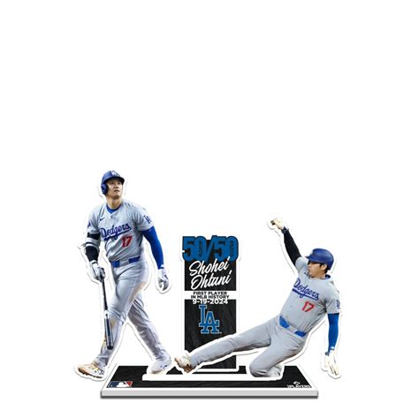 Shohei Ohtani Dodgers 12 Player Standee Figure Pristine Auction