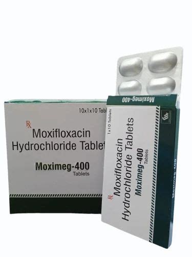 Moxifloxacin Hydrochloride Tablets Packaging Size 10x10 At Rs 1286