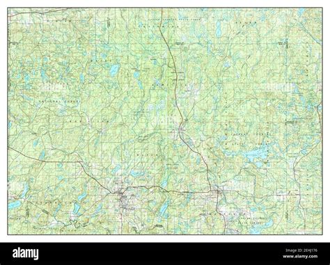 Map Of Iron River Hi Res Stock Photography And Images Alamy