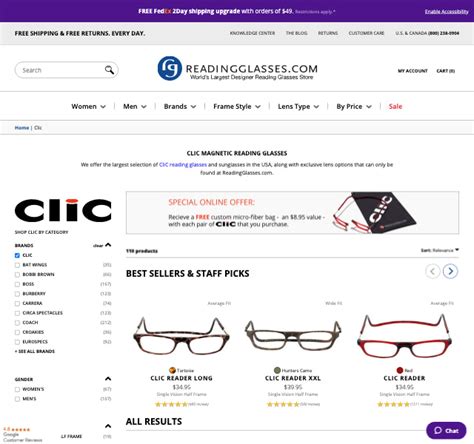 Clic Magnetic Readers Sunglasses And More