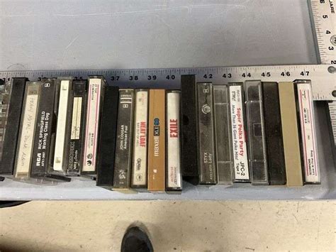 Assorted Cassette Tapes Legacy Auction Company