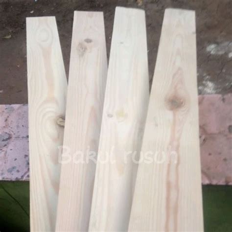 Papan Kayu Jati Belanda Eks Palet Jati Londo Halus Ampelas 9x100 Cm