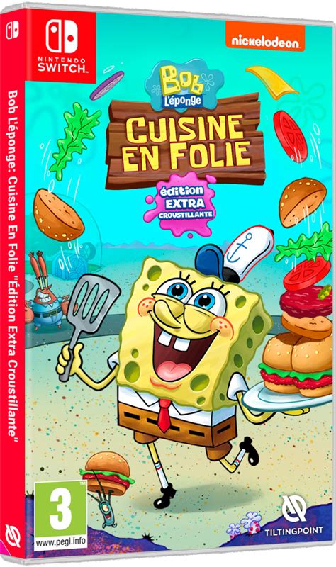 Bob L Ponge Cuisine En Folie Dition Extra Croustillante Switch