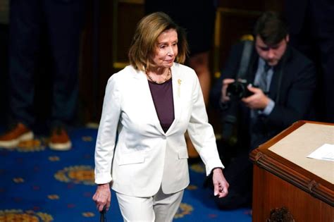 Nancy Pelosi Will Step Down As Leader Of Us House Democrats Us